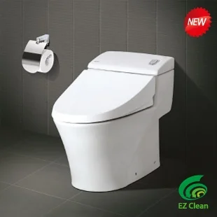 Bàn cầu 1 khối nắp êm Inax AC-1008VRN