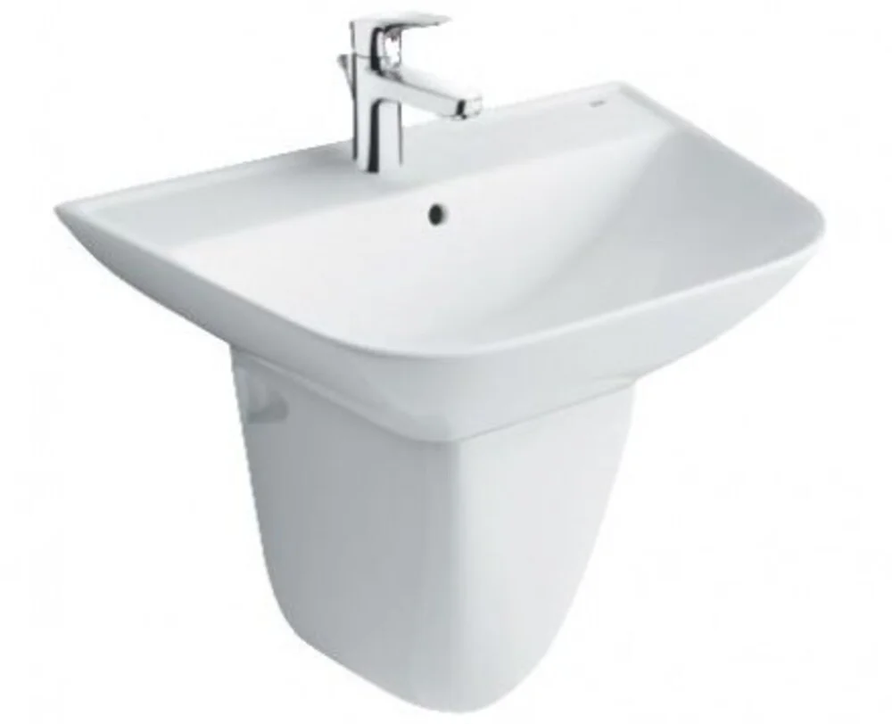 Chậu rửa mặt treo tường chân lửng Inax L-297V/L-297VC