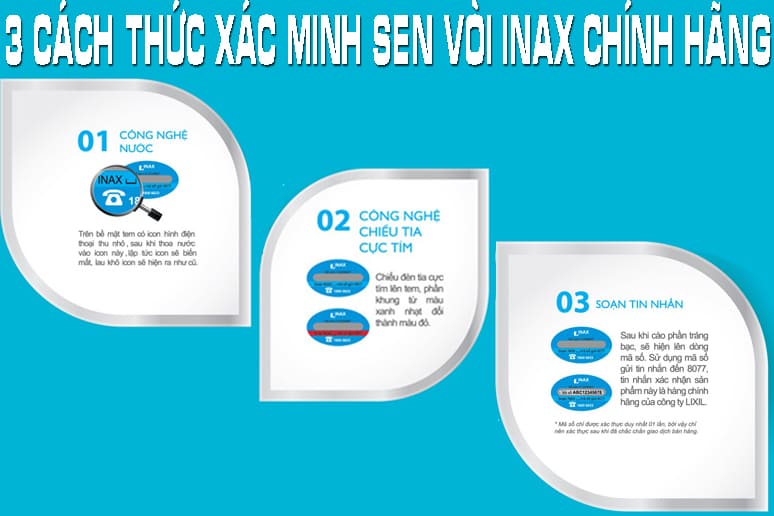 Cách Nhận Biết Sen Vòi Inax Chính Hàng Đơn Giản
