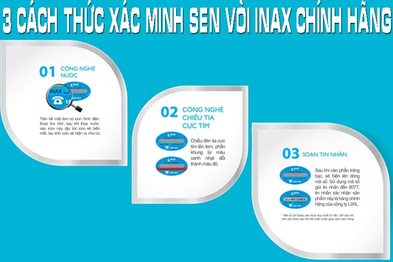 Cách Nhận Biết Sen Vòi Inax Chính Hàng Đơn Giản