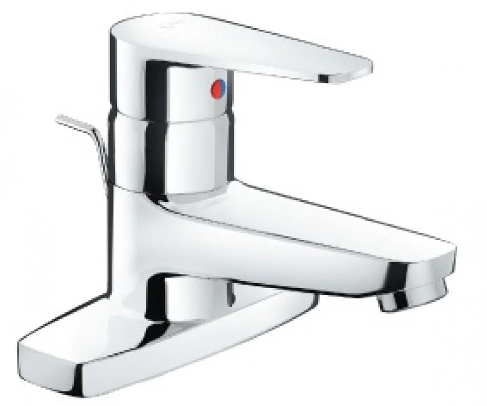 Vòi chậu nóng lạnh 3 lỗ cổ cao Inax LFV-1201S-1