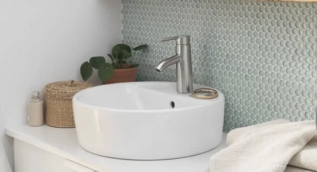 Chậu rửa mặt bàn đá Inax 