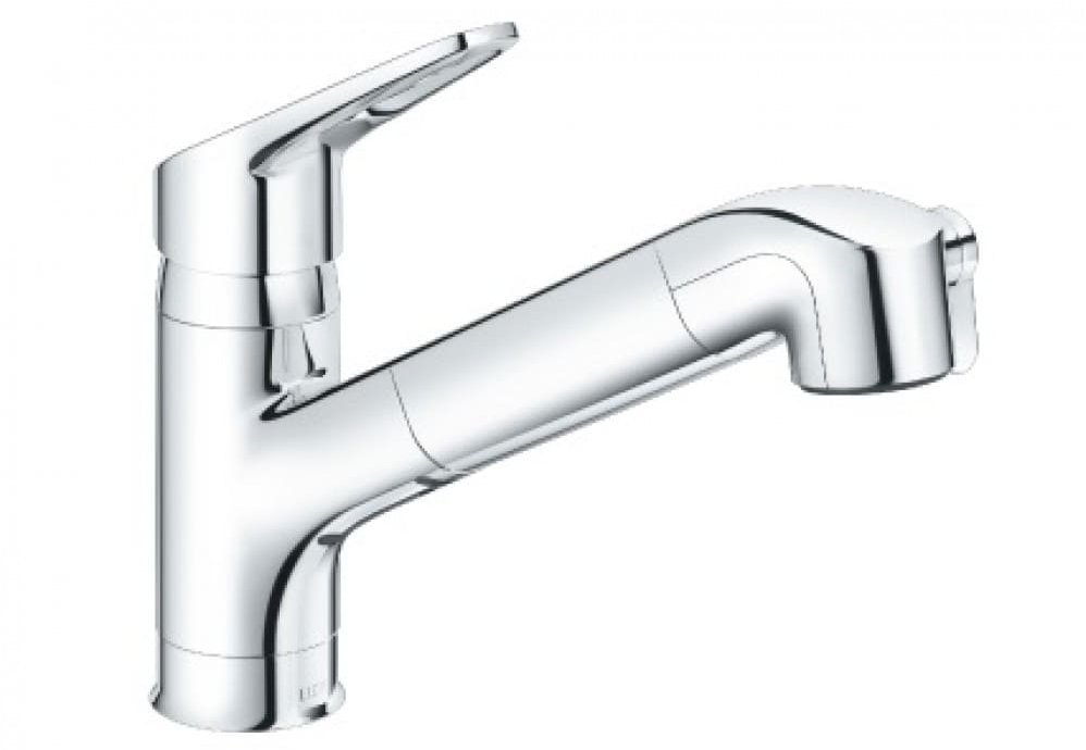Vòi rửa bát nóng lạnh gắn chậu INAX JF-AB466SYX (JW)