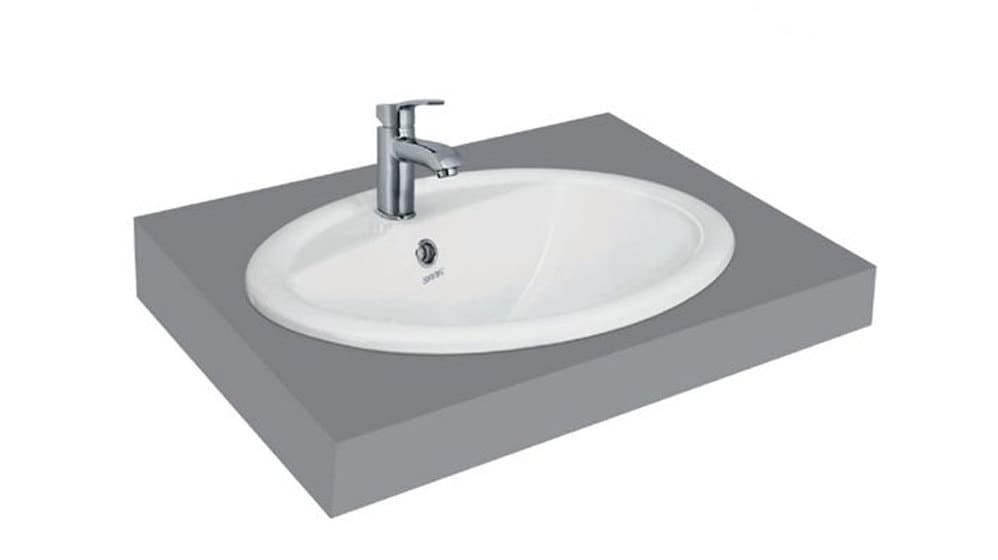 Chậu rửa mặt bàn đá Viglacera SanFi S504