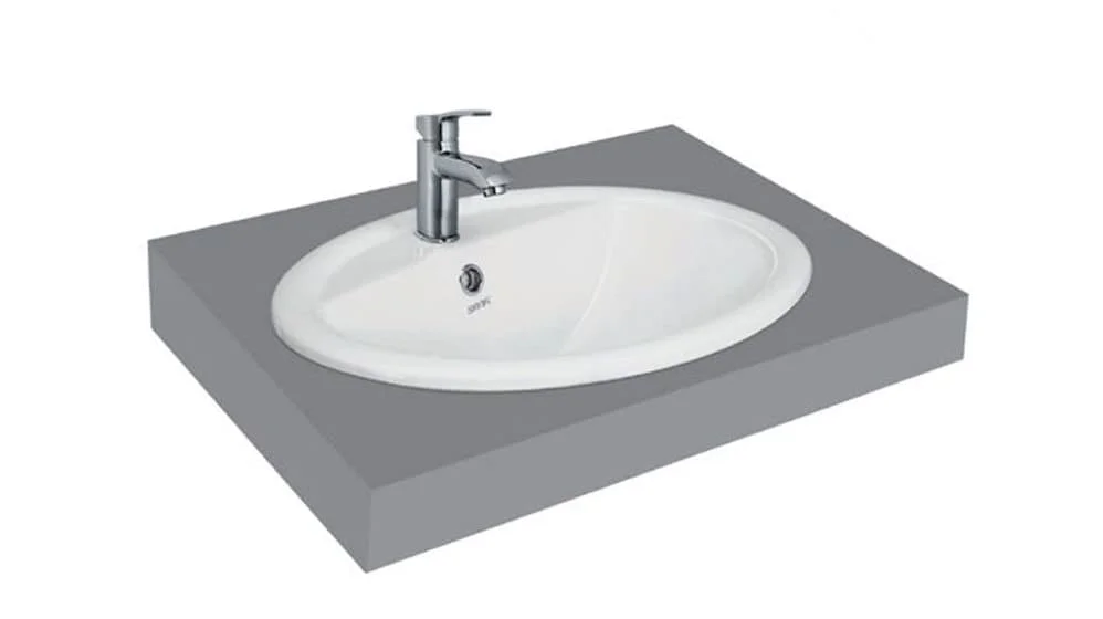 Chậu rửa mặt bàn đá Viglacera SanFi S504
