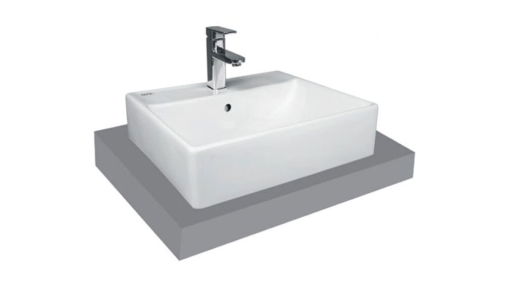 Chậu rửa mặt bàn đá Viglacera SanFi S504