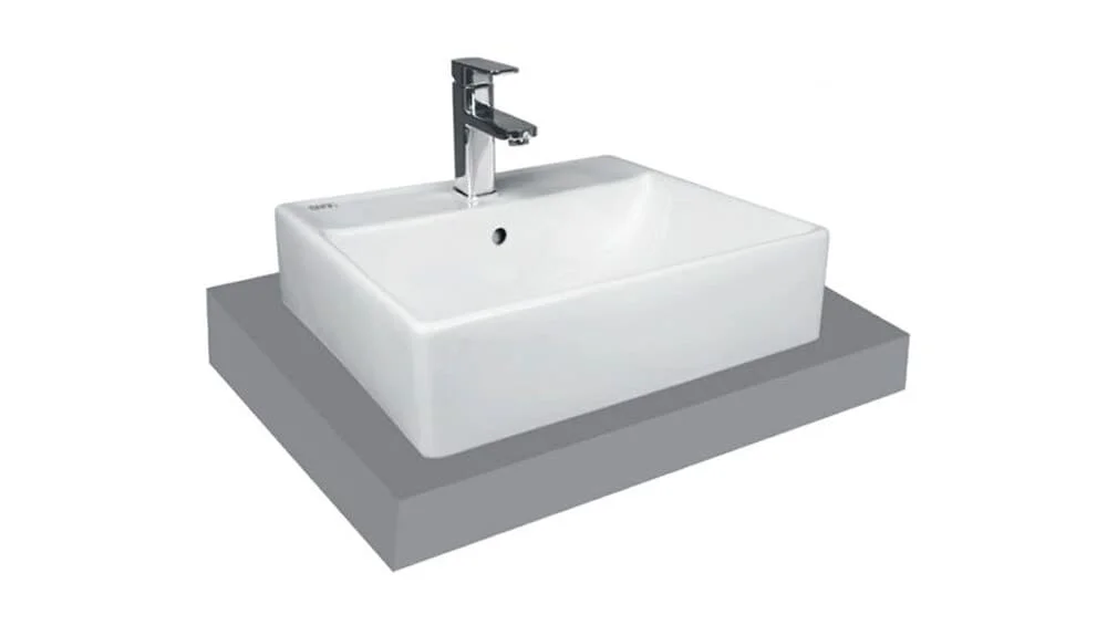 Chậu rửa mặt bàn đá Viglacera SanFi S504
