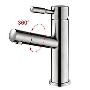 Vòi inox SUS 304 Moonoah MN-352 (nước lạnh)