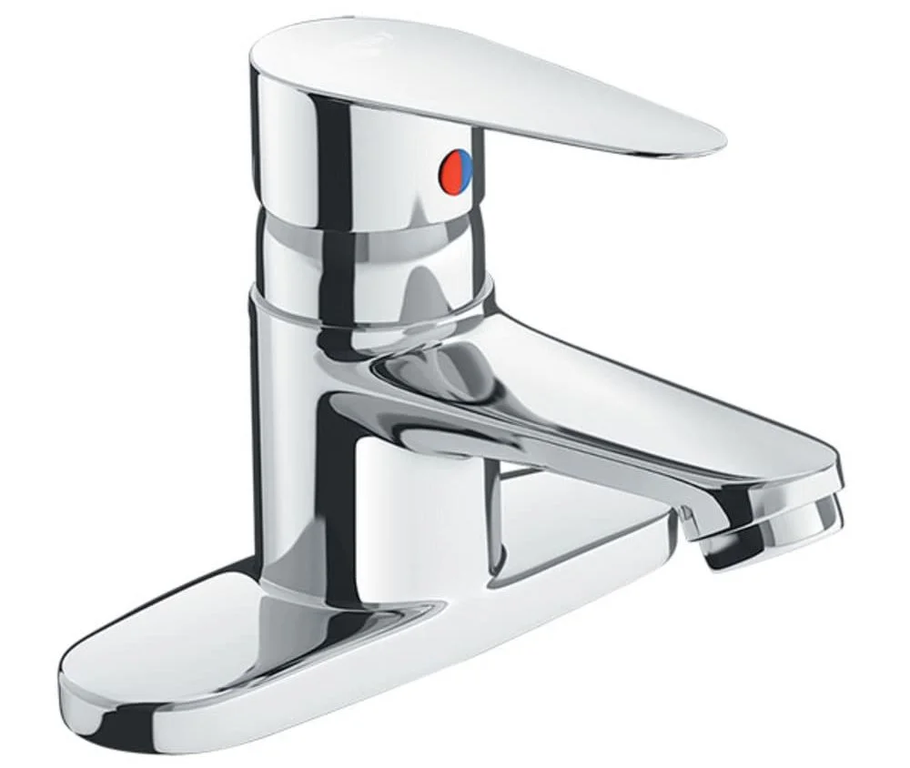 Vòi chậu nóng lạnh 1 lỗ cổ cao Inax LFV-1102S-1