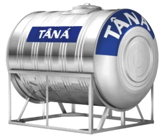 inox SUS304 Tân Á 2500L nằm ngang phi 1140
