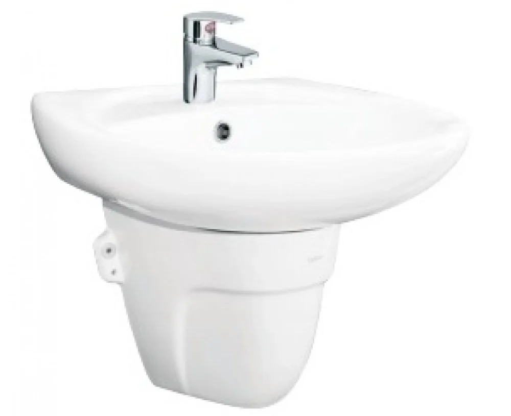 Chậu rửa mặt không chân đỡ Viglacera BS409