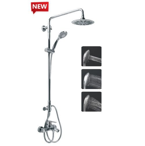 Sen cây tròn ghép nóng lạnh 2 bát sen Viglacera VG511.1