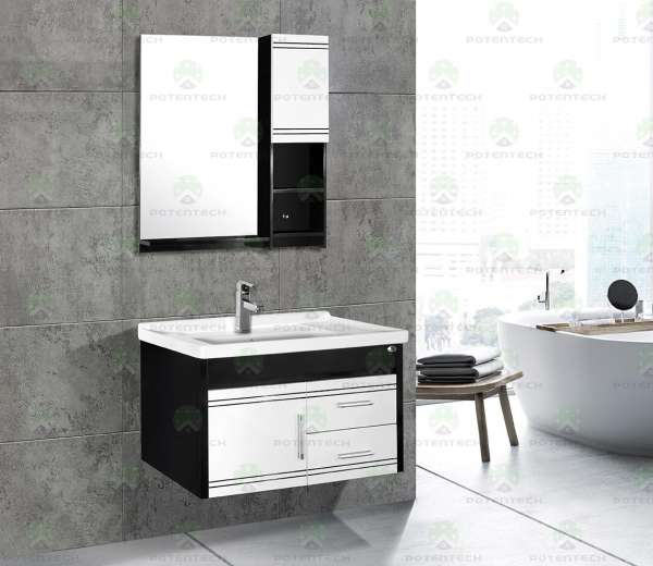 Bộ tủ chậu nhựa PVC Potentech PT 8030