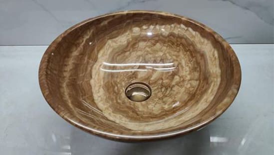 Chậu Rửa Mặt Mini Size 28 Màu Hồng Eximstone