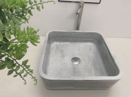 Chậu rửa lavabo màu xanh ấn độ Eximstone BST41