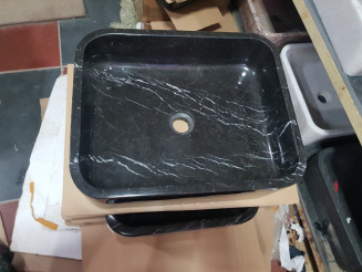 Chậu rửa lavabo màu xanh ấn độ Eximstone BST41