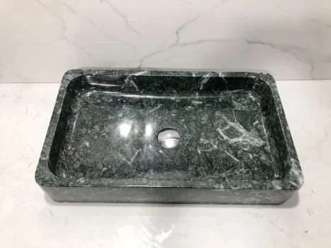 Chậu rửa lavabo màu xanh ấn độ Eximstone BST41
