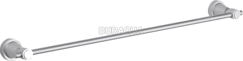 Kệ cốc đánh răng đôi mạ bạc Duraqua 8806