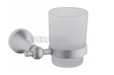 Kệ cốc đánh răng đôi mạ bạc Duraqua 8806