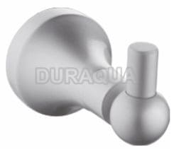 Kệ cốc đánh răng đôi mạ bạc Duraqua 8806