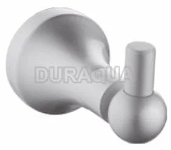 Kệ cốc đánh răng đôi mạ bạc Duraqua 8806