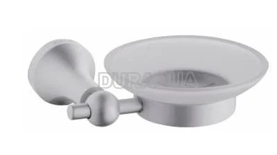 Kệ cốc đánh răng đôi mạ bạc Duraqua 8806