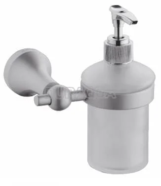 Kệ cốc đánh răng đôi mạ bạc Duraqua 8806