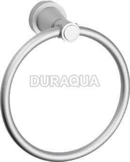 Kệ cốc đánh răng đôi mạ bạc Duraqua 8806