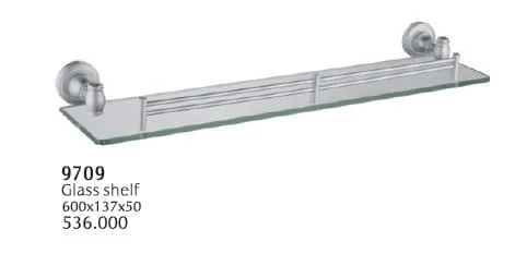 Kệ kính hợp kim nhôm Duraqua 9709