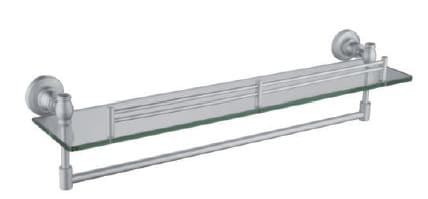 Kệ kính kèm vắt khăn hợp kim nhôm Duraqua 9715