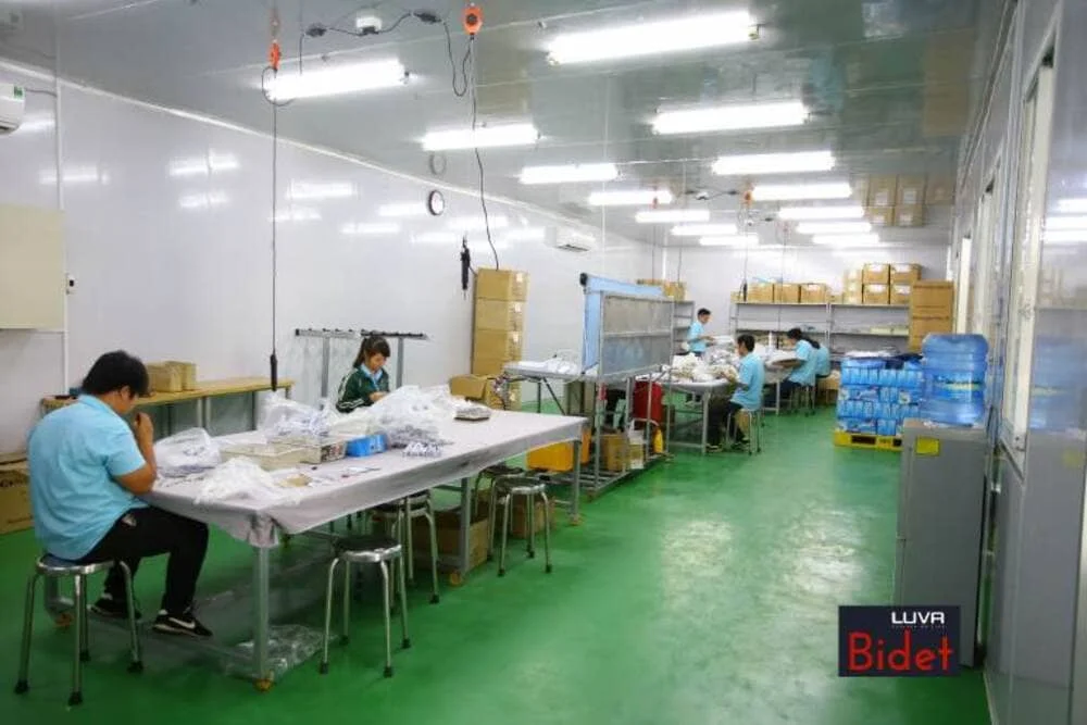 Nhà máy vòi rửa vệ sinh thông minh Luva Bidet