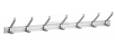 Móc treo đồ đôi 7 vấu nhôm Duraqua 607