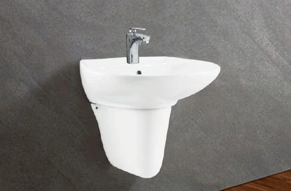 Chậu Rửa Mặt Chân Lửng Viglacera V39 (VI39)