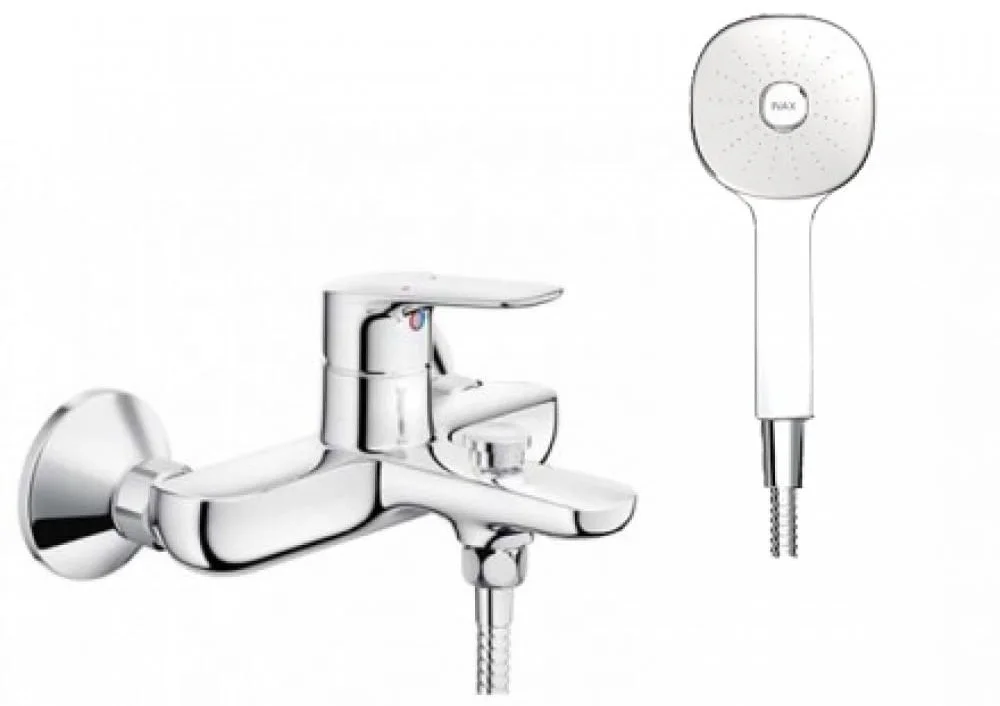 Sen tắm nóng lạnh tay sen tăng áp INAX BFV-1403S-8C