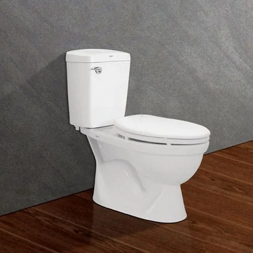 Bồn cầu 2 khối tay gạt nắp thường Viglacera VI77