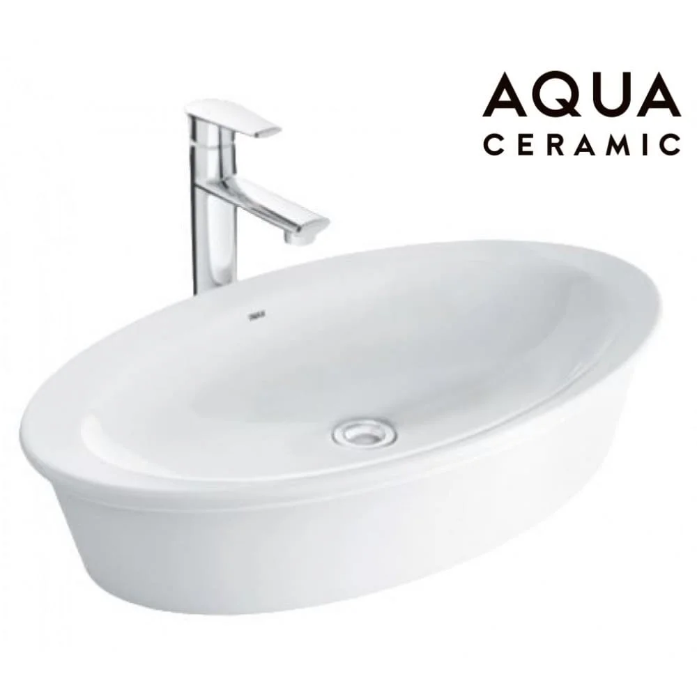 Chậu rửa mặt bàn đá ovan Inax AL-300V