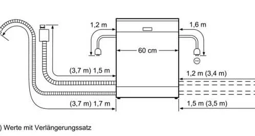 Máy Rửa Chén Bosch SMS46GI01P Độc Lập