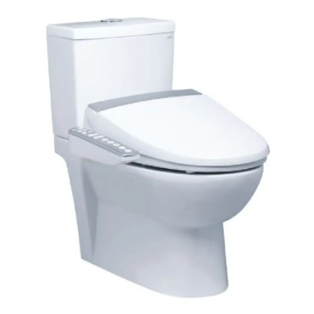 Bồn cầu 1 khối Caesar nắp rửa điện tử