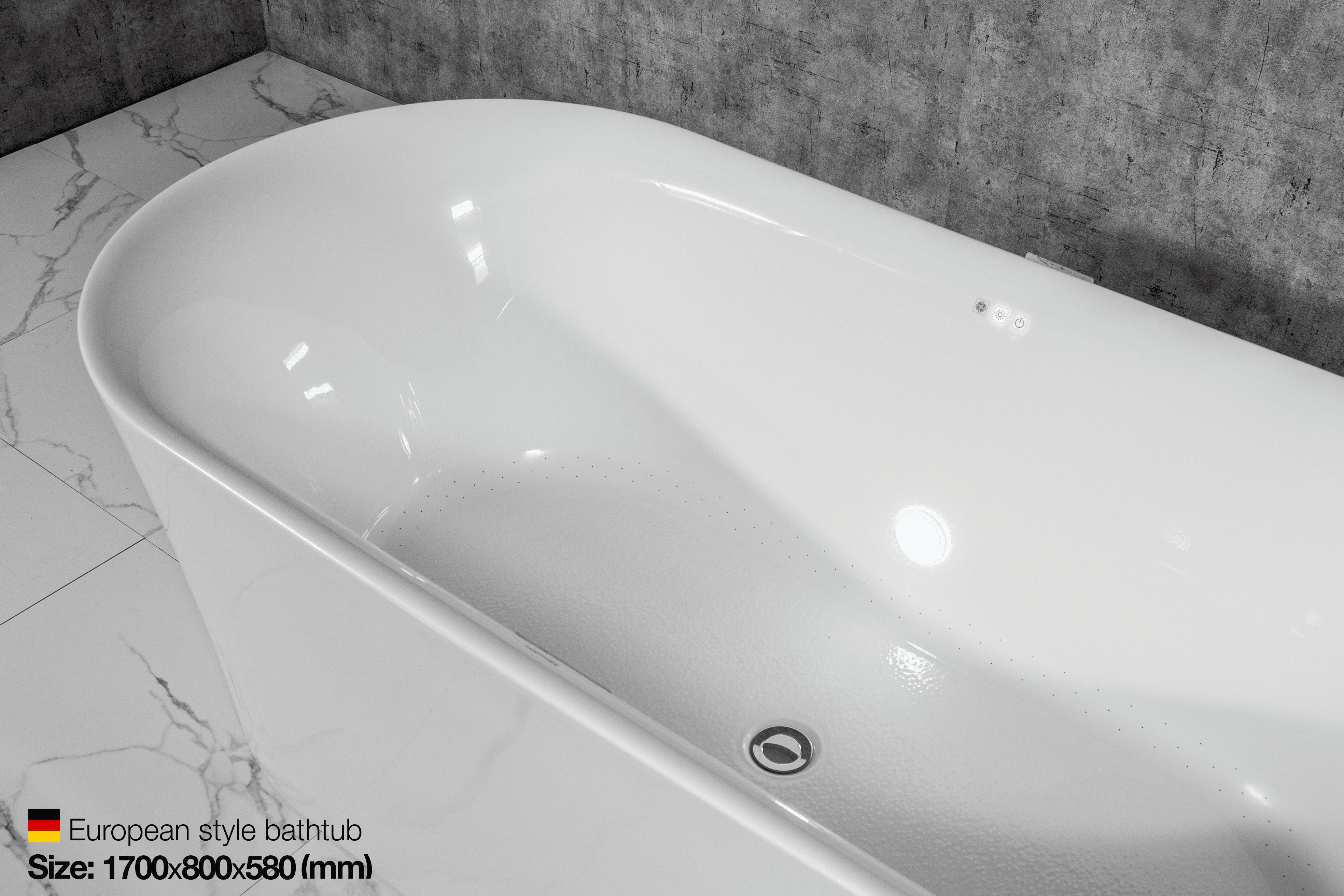 Bồn Tắm Đặt Sàn Mowoen MW8229-170