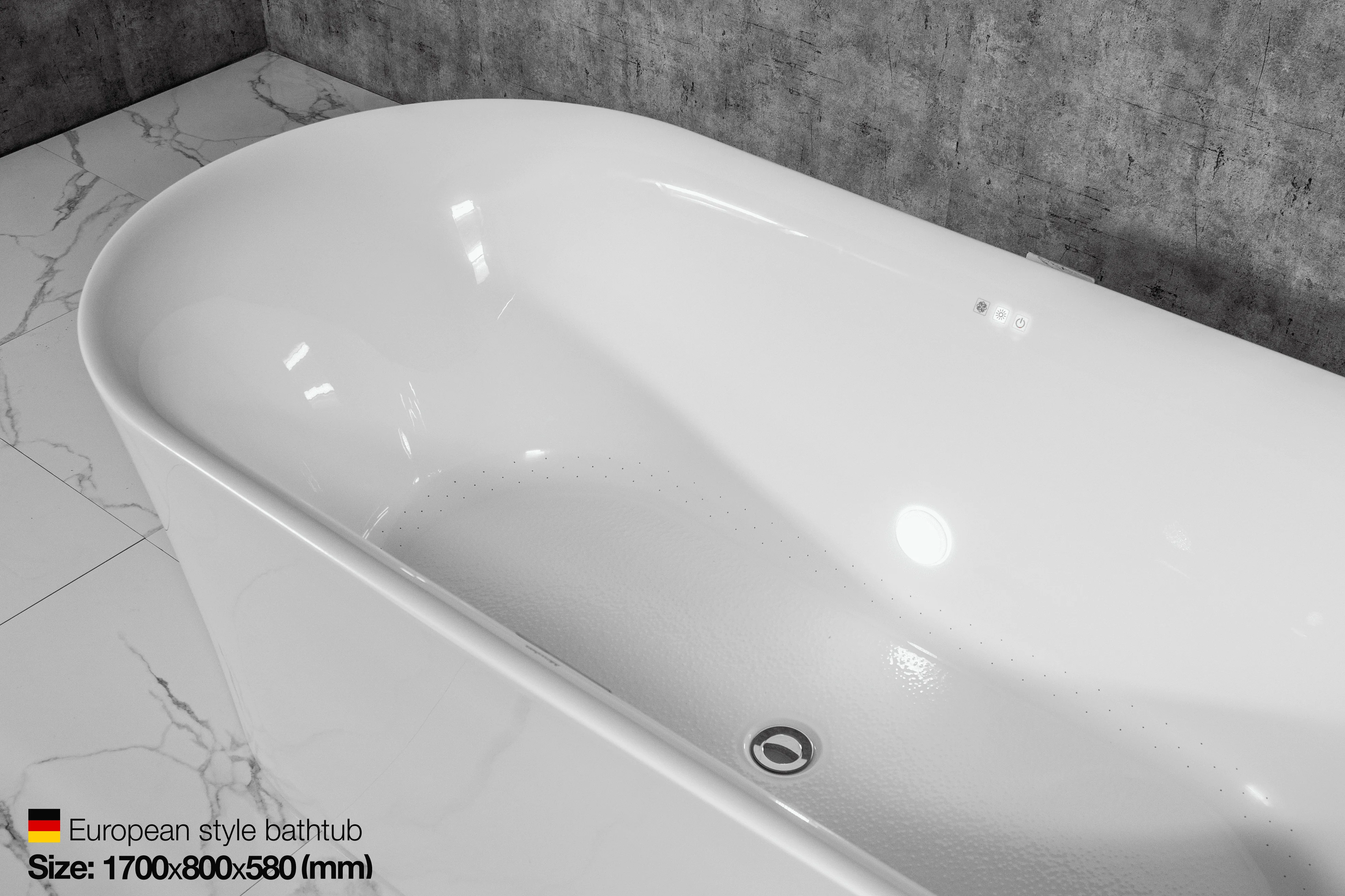 Bồn Tắm Đặt Sàn Mowoen MW8229-170