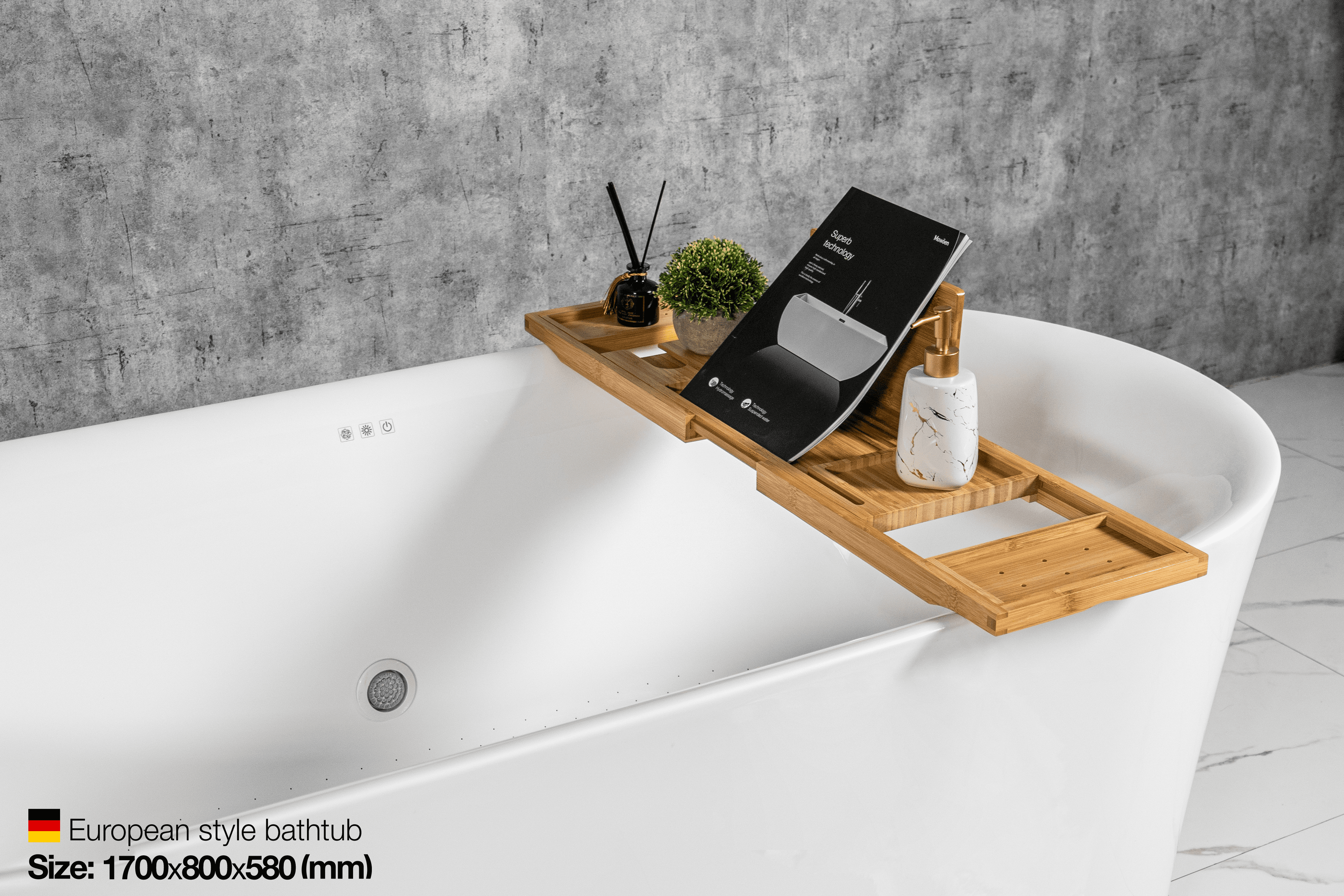 Bồn Tắm Đặt Sàn Mowoen MW8229-170