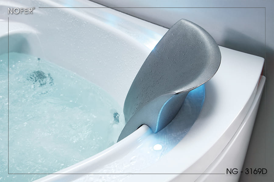 Gối tựa cổ bồn tắm MASSAGE NOFER NG–3169D