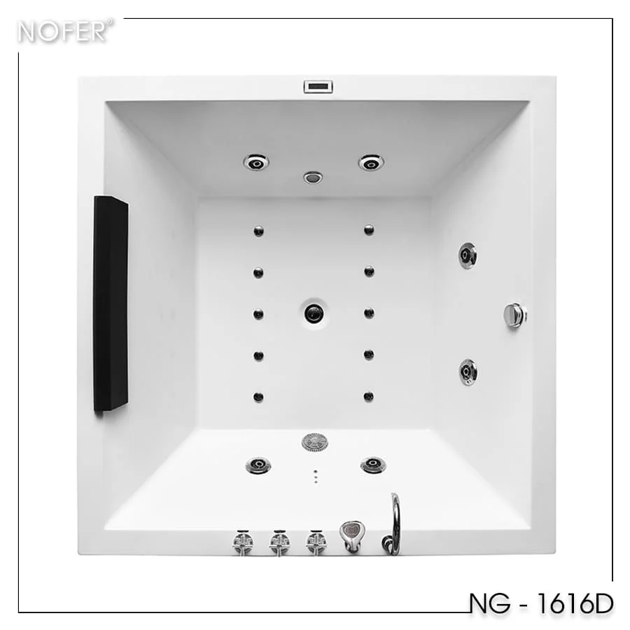 Phía trong lòng Bồn tắm MASSAGE NOFER NG–1616D