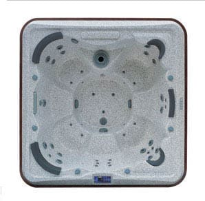 phía trong lòng Bồn tắm MASSAGE NOFER SPA-006