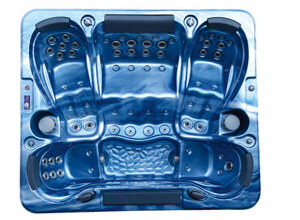 phía trong lòng Bồn tắm MASSAGE NOFER SPA-026