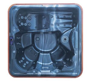 phía trong lòng Bồn tắm MASSAGE Euroking SPA-007