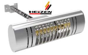 Đèn sưởi tắm cho bé dòng không chói mắt Heizen-HEIT36