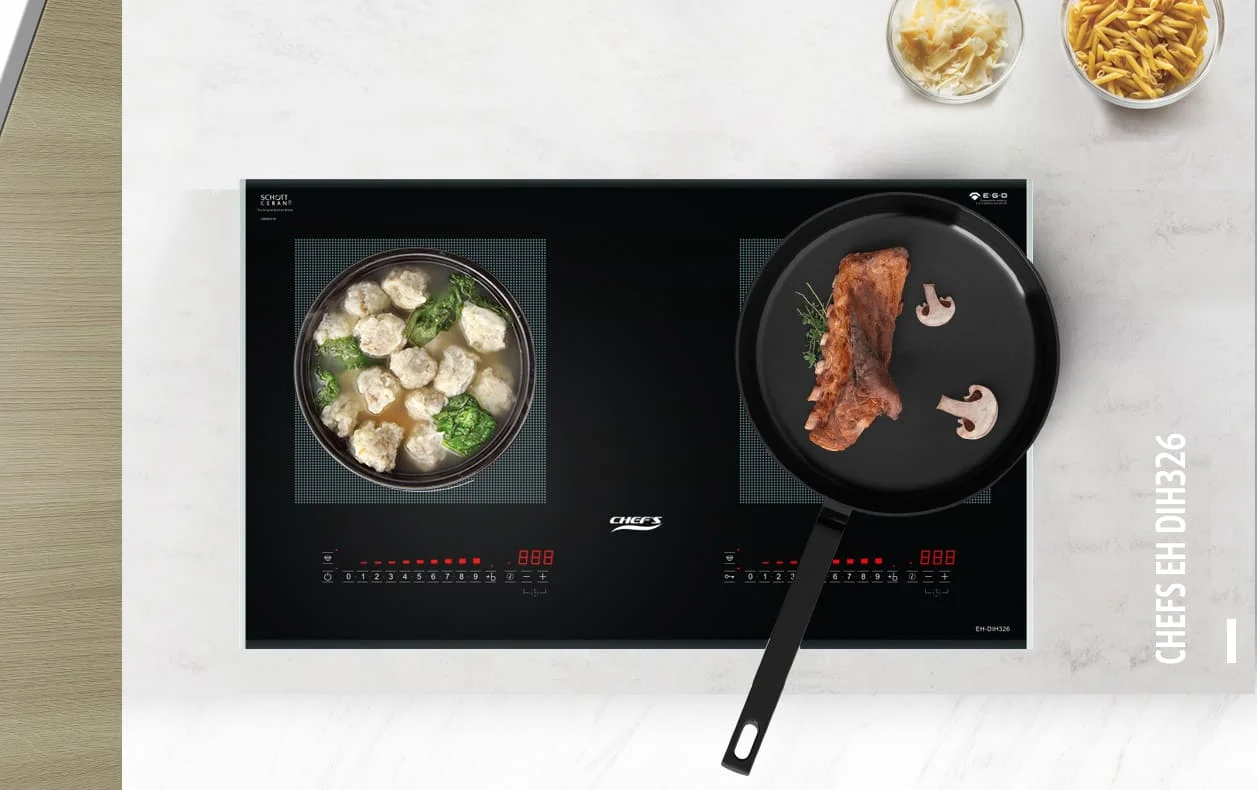 Bếp từ đôi Chefs EH-DIH326