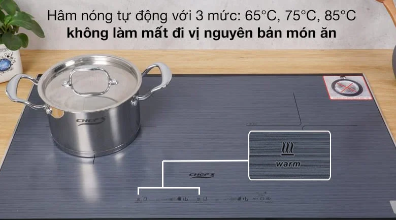 Bếp từ đôi Chefs EH-DIH888E