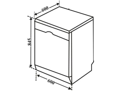 Máy Rửa Chén Chefs EH-DW401D